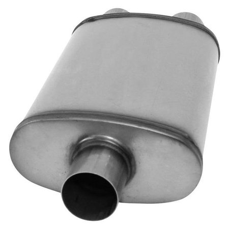 AP EXHAUST PRODUCTS AP Exhaust Products APEXS2158 Xlerator Performance Muffler; Oval - 20 x 2.50 in. APEXS2158